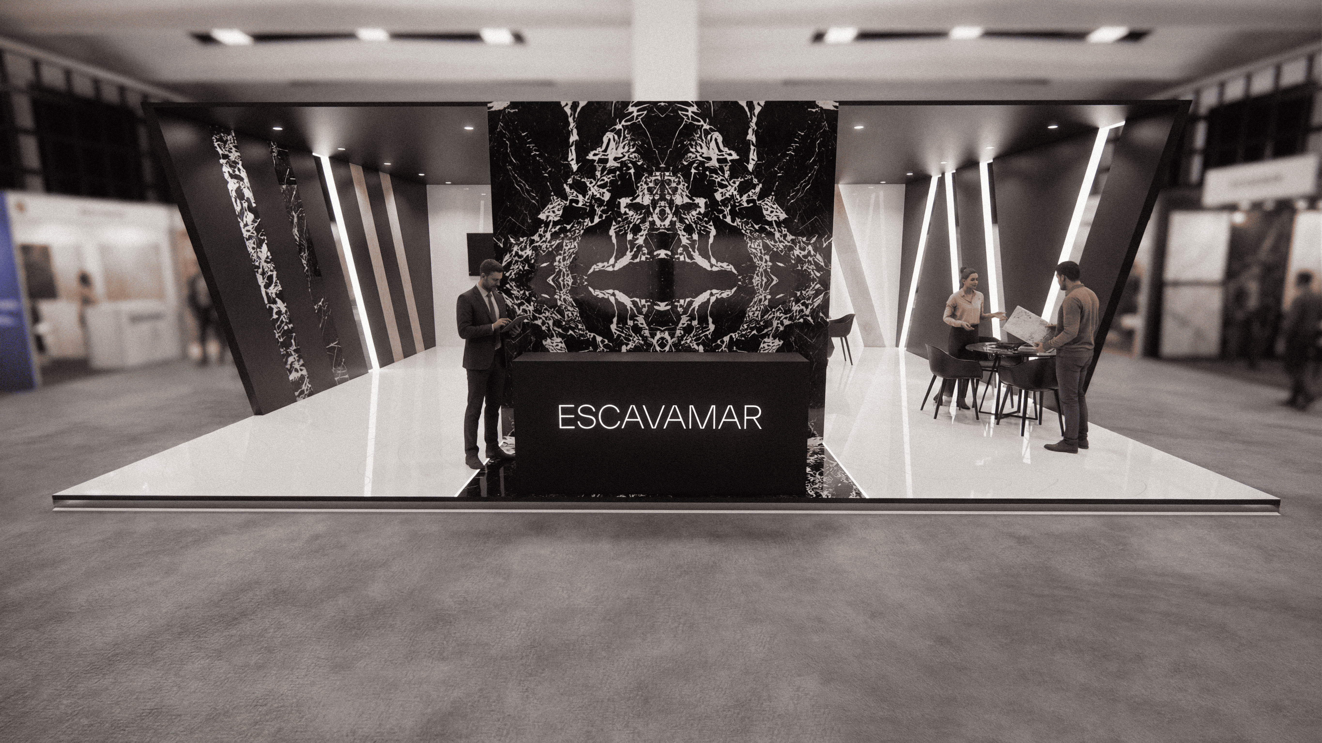 Escavamar stand