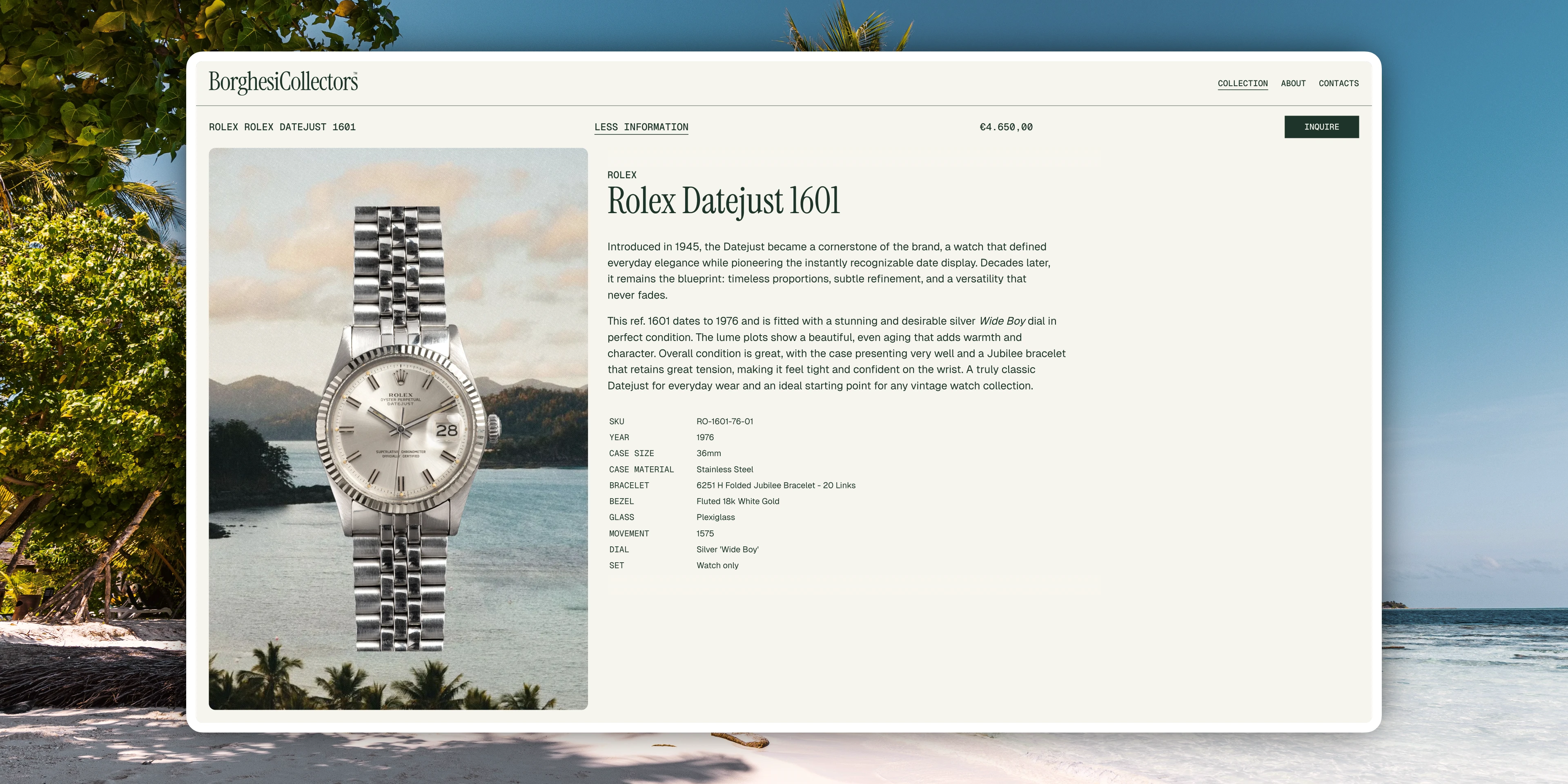 Borghesi Collectors 1